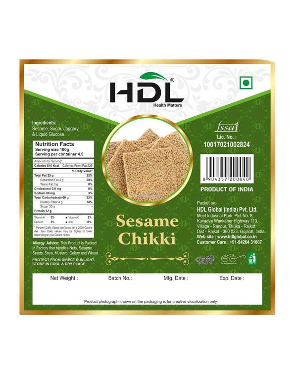 HDL HDL Sesame Chikki