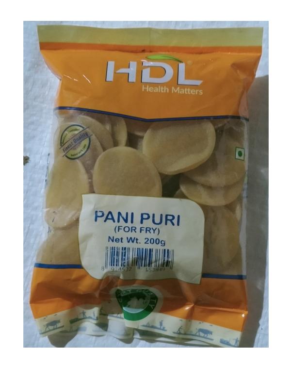HDL Panipuri For Fry