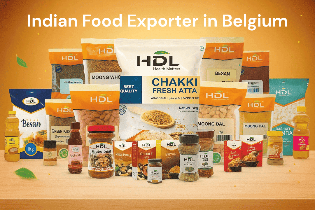 Indian Food Exporter in Belgium