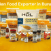Indian Food Exporter in Burundi