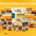 Indian food exporter in estonia